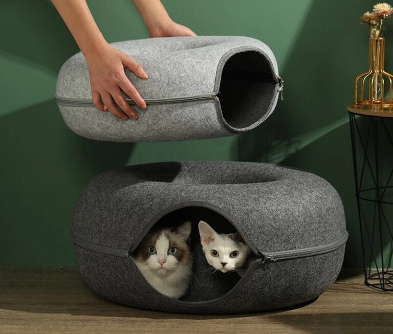 Donut Cama Interactiva Para Gatos Compralo Ahora