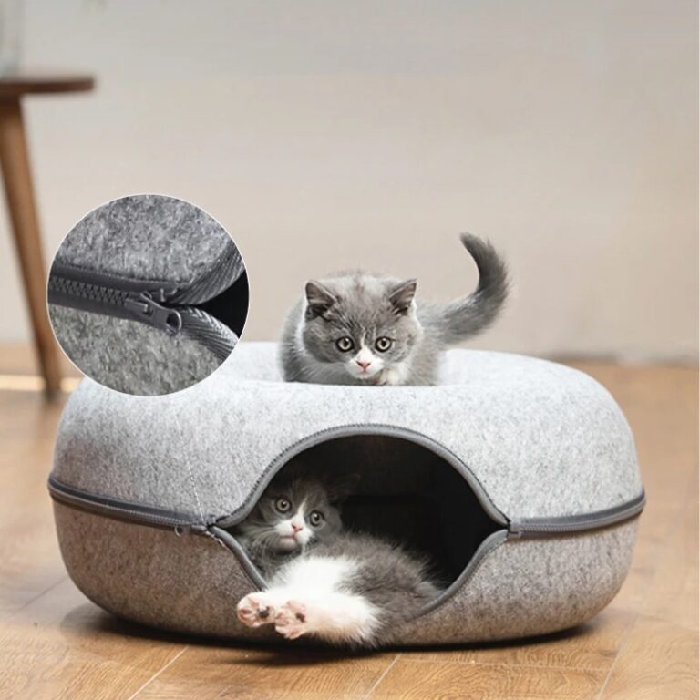 Donut Cama Interactiva Para Gatos Compralo Ahora