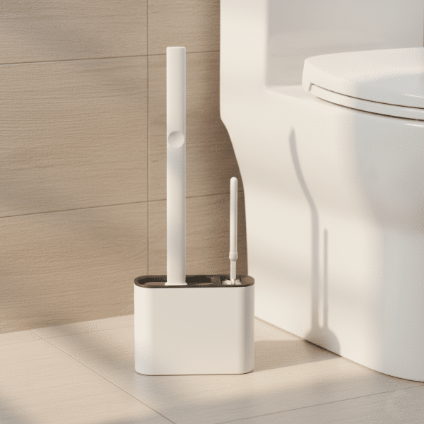 Cepillos de Silicona Dual Colgante Para Baño Slim 2 en 1 - Imagen 2