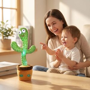 Cactus Bailarín Musical Repite Voces 120 Canciones