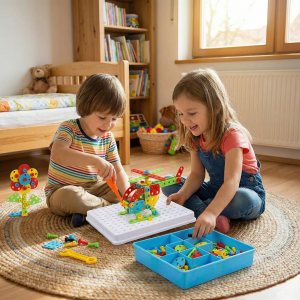 Juego de Construcción con Destornillador Máxima Creatividad