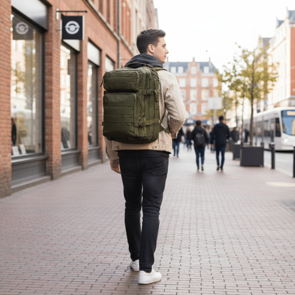 Mochila Táctica Impermeable Compartimentada Resistente TITAN - Imagen 3