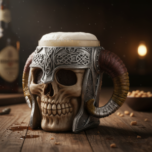 Jarra de Calavera Vikinga Nordica