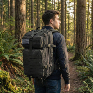 Mochila Táctica Impermeable Compartimentada Resistente TITAN