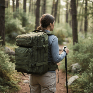 Mochila Táctica Impermeable Compartimentada Resistente TITAN