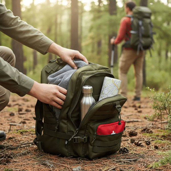 Mochila Táctica Impermeable Compartimentada Resistente TITAN - Imagen 2