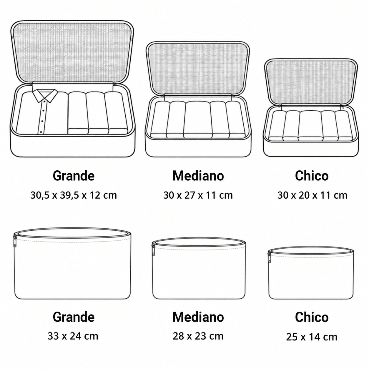 Características y medidas