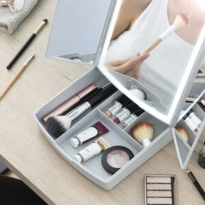 Las mejores ofertas en Organizadores de Maquillaje maquillaje plegable
