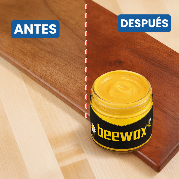 Lustrador de Cera de Abejas para Maderas y Muebles - Imagen 3