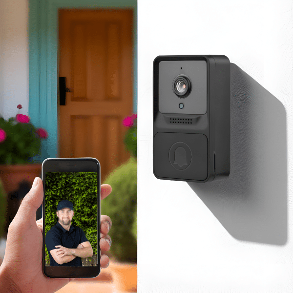 Timbre Portero Wifi con Cámara Audio y Aplicación Móvil - Imagen 3