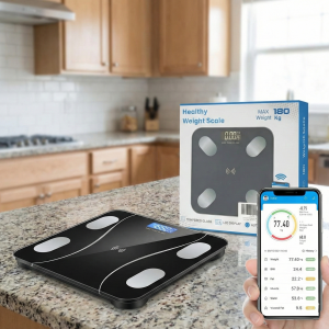 Balanza Inteligente Bluetooth Mediciones, Grasa, Masa, etc.