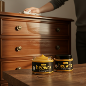 Lustrador de Cera de Abejas para Maderas y Muebles x2