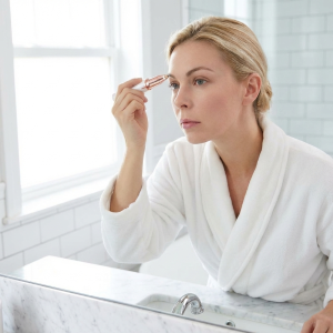 Depiladora Cejas 2 cabezas Facial Recargable Usb