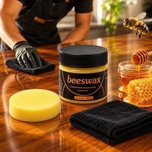 Lustrador de Cera de Abejas para Maderas y Muebles