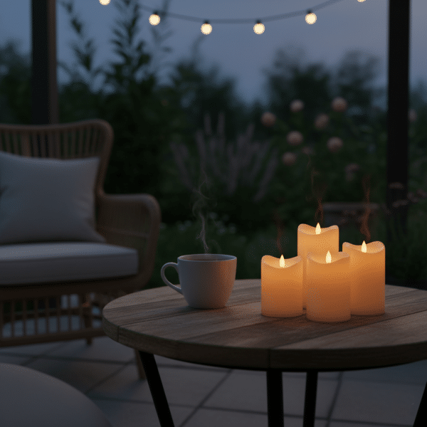 Set 24 Velas Led de Luz Cálida Ideal para Decoración