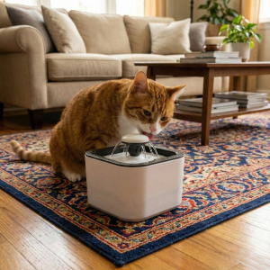 Fuente Bebedero Para Mascotas Agua Fresca Para Perro Y Gato