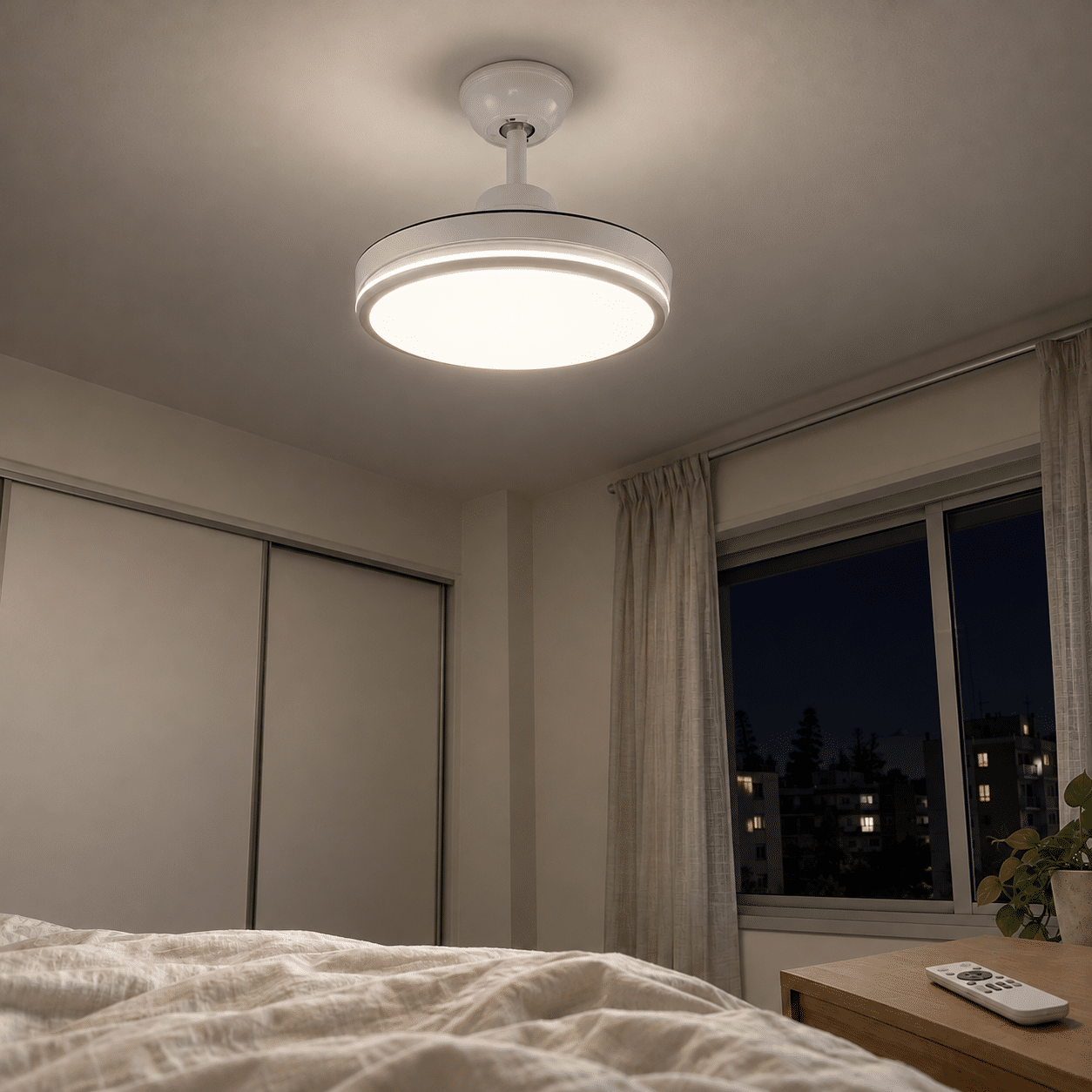 💡 Luz y viento, cada uno por su lado