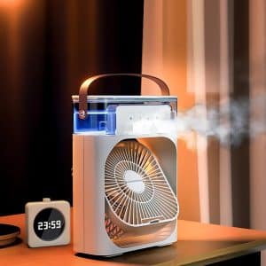 Aire Acondicionado Portátil 3 en 1 USB Humidificador