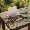 Set de Agujas Crochet con Estuche y Accesorios 55 piezas