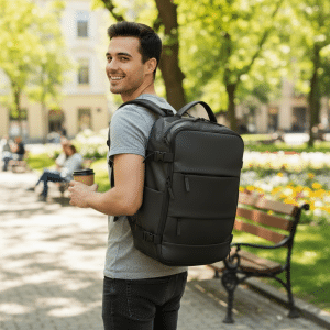 Mochila Impermeable Multifuncional Varios Bolsillos