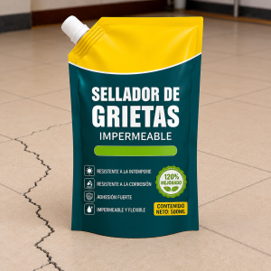 Sellador Reparacion de Grietas y Fisuras en Sachet