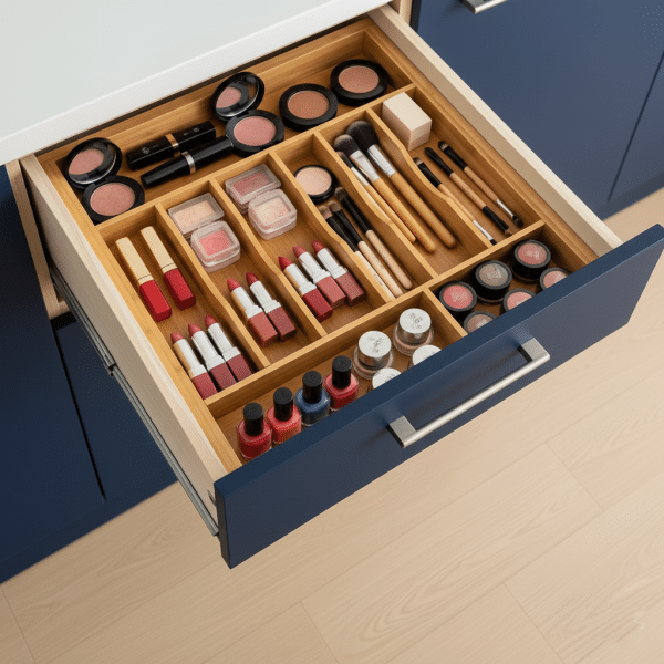 Organizador Extensible de Bambú Útiles y Cubiertos - Imagen 2