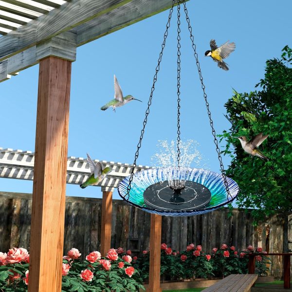 Colgante para Picaflor Solar con Fuente de Agua - Imagen 4