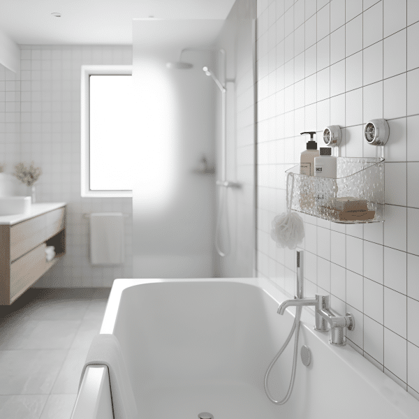 Organizador Adherible para Baño Cajón Transparente - Imagen 2