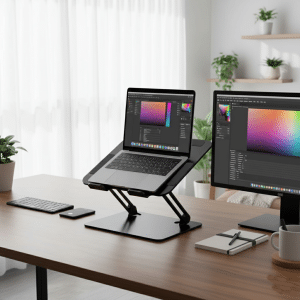 Soporte para Notebook de Metal Gran Resistencia