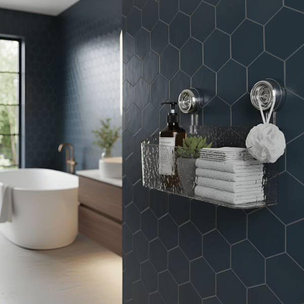 Organizador Adherible para Baño Cajón Transparente - Imagen 4
