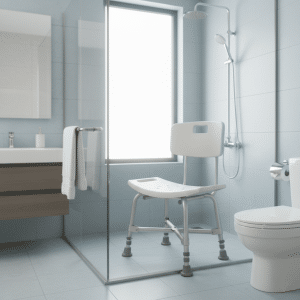 Silla Baño Seguridad y Confort para Adultos Mayores