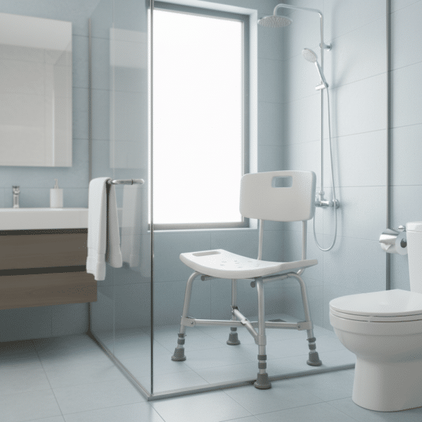 Silla Baño Seguridad y Confort para Adultos Mayores