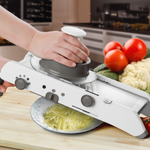 Cortador De Alimentos de Mandolina de Acero Inoxidable