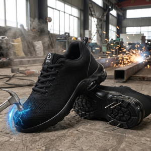 Zapatos de Trabajo con Punta de Hierro y Suela de Goma