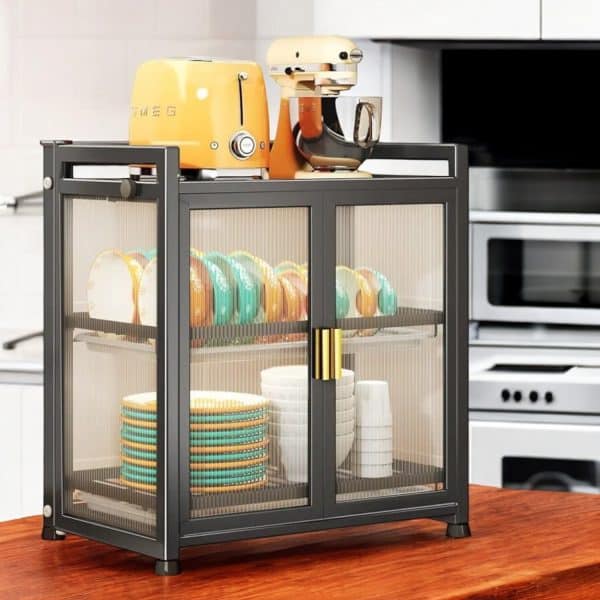 Estante de Almacenamiento de Metal para Cocina diseño Nórdico - Imagen 3