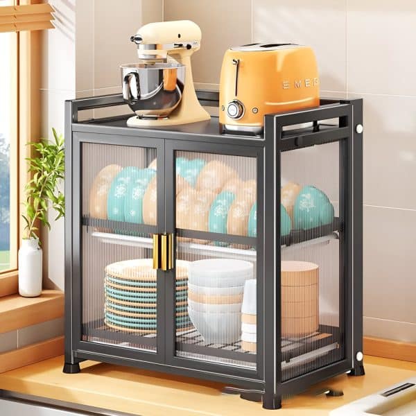 Estante de Almacenamiento de Metal para Cocina diseño Nórdico