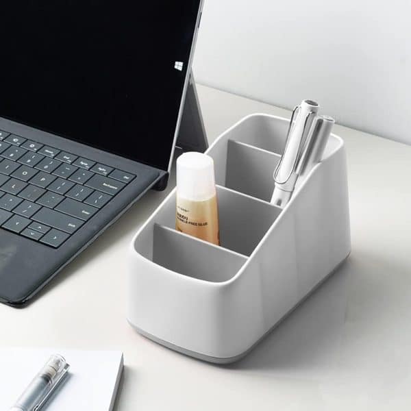 Organizador de Control Remoto Oficina Living 4 Espacios
