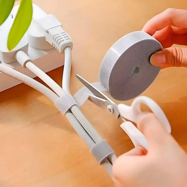 Cinta de Velcro para Organización de Cables 3m