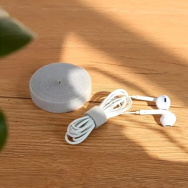 Cinta de Velcro para Organización de Cables 3m - Imagen 3