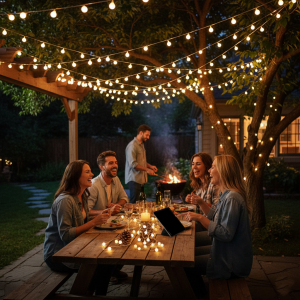 Guirnalda de Luces Esferas LED Luz Cálida 5m