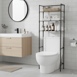 Estante Organizador de Baño en Hierro Gran Calidad