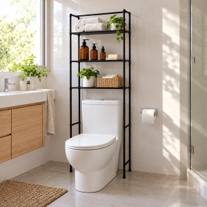 Estante Organizador de Baño en Hierro Gran Calidad
