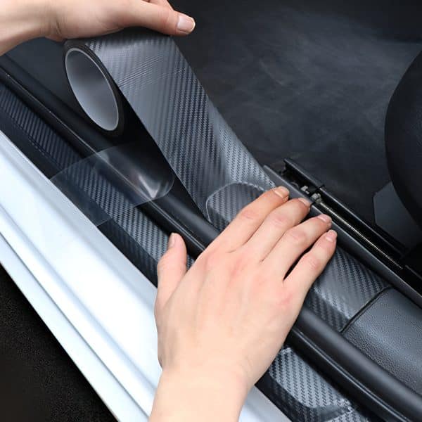 Cinta De Fibra De Carbono Pvc De Alta Calidad Resistente