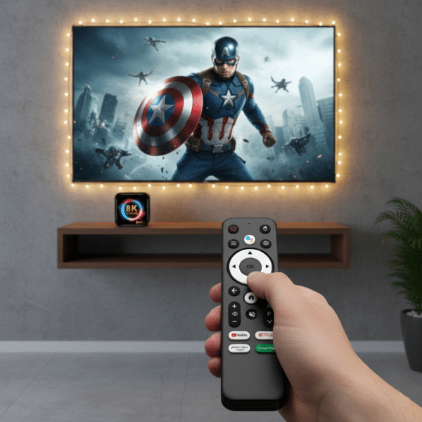 TV Box 8K - Streaming de Alta Resolución