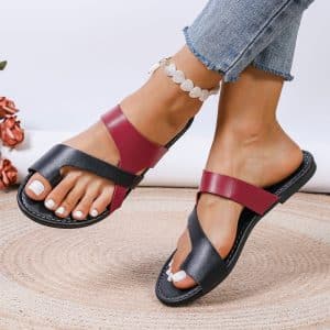 Sandalias de Plataforma Corrección de Juanetes - Rojo, 39
