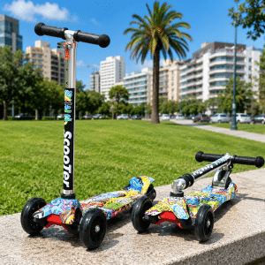 Monopatín Infantil Super Resistente de 3 Ruedas