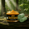Lustrador de Cera de Abejas para Maderas y Muebles + 2 Paños de Microfibra