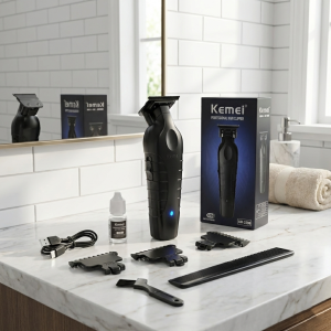 Afeitadora y Patillera Kemei Inalámbrica Profesional