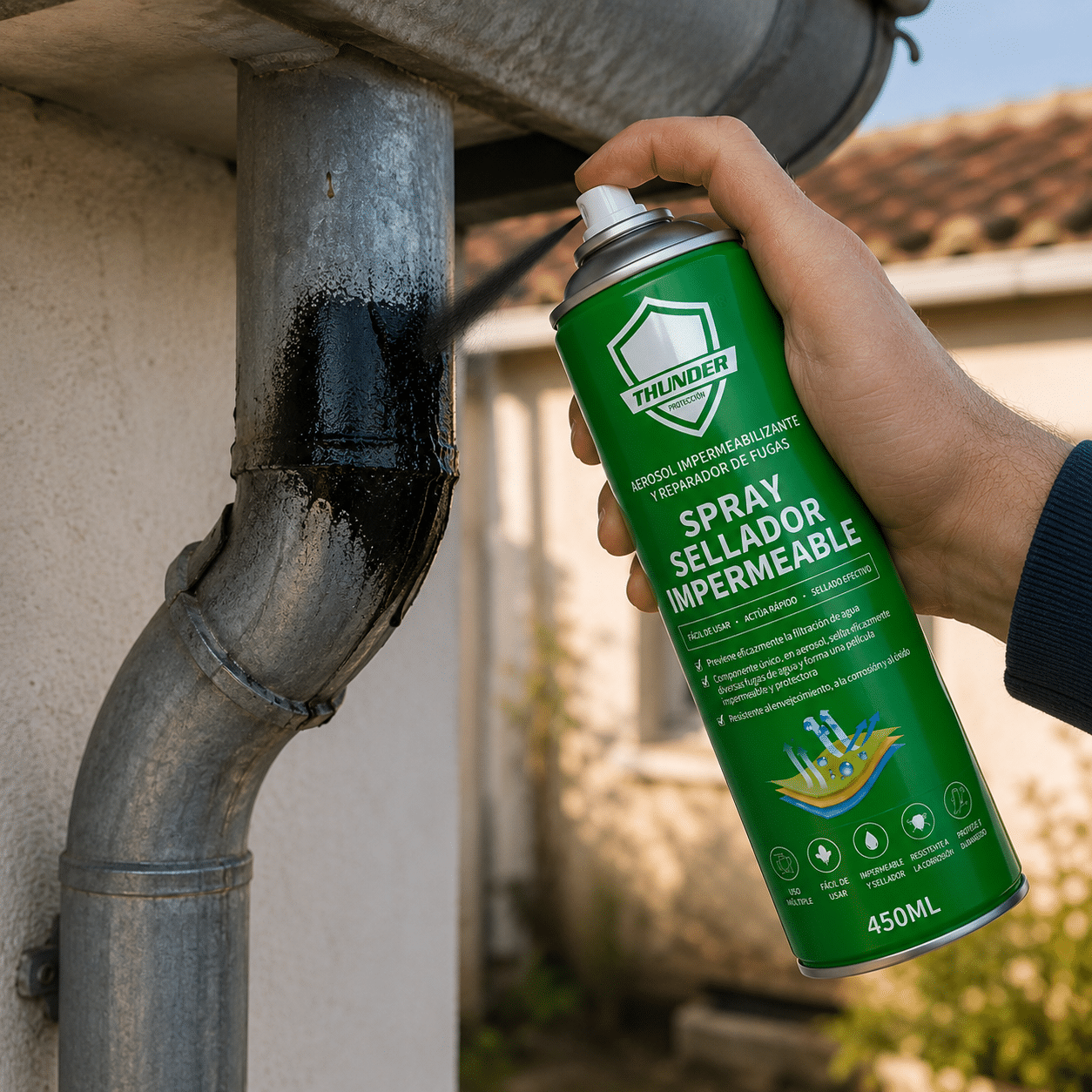 💦 Barrera Impermeable Al Instante