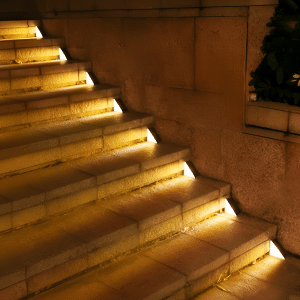 Luz Solar LED para Escaleras Resistentes al Agua